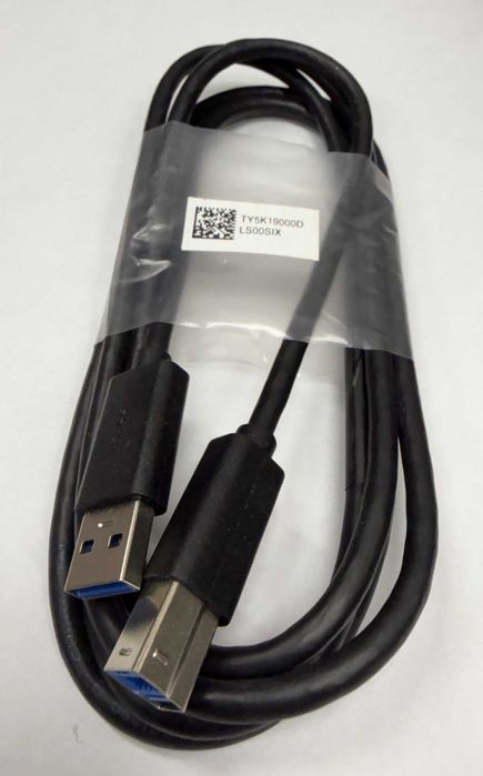 Cabo USB 3.0 tipo A para B - original da DELL