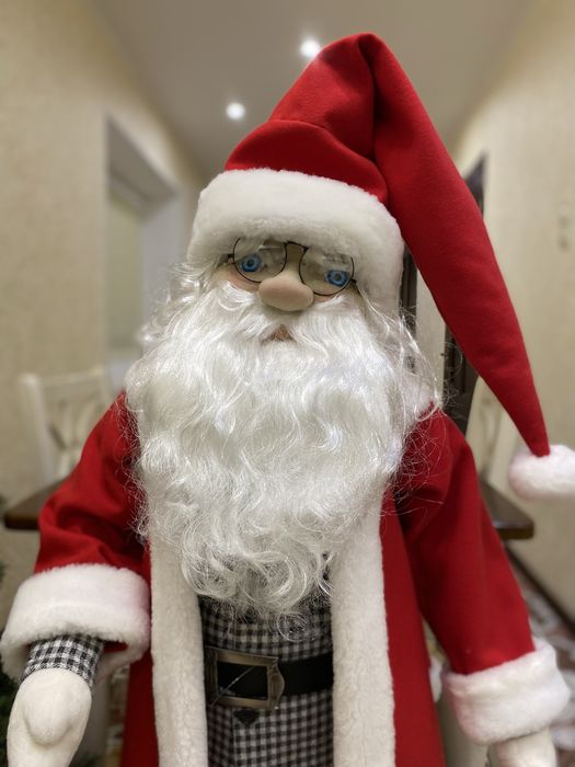 «Санта Клаус» 140см (ручна робота) інтерʼєрна фігура
