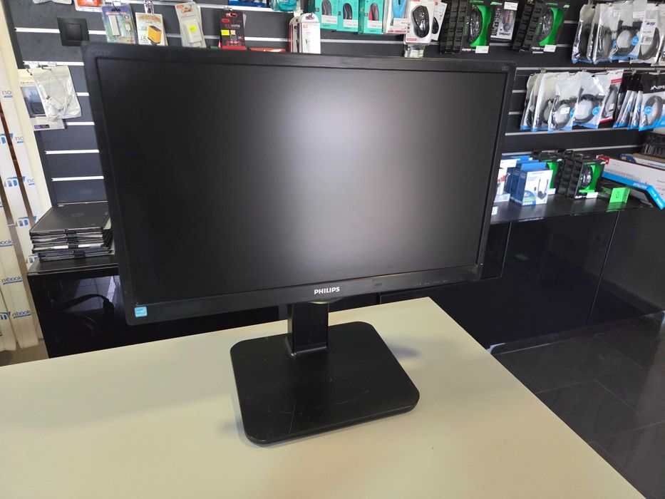 Monitor LED Philips 223V5LSB2 21.5" 1920 x 1080 px TN + podstawka VGA