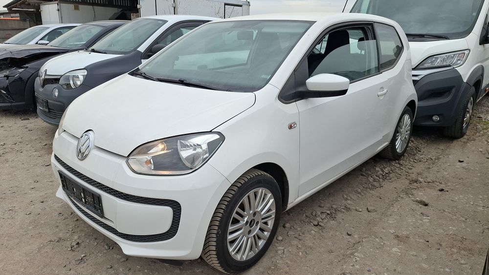 Kompletny przód  volkswagen up LB9A maska błotnik LB9A  lampa  zderzak  Pas przedni Belka