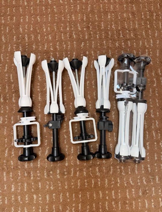 Kit completo de suporte de fundo fotográfico + 2 fundos de papel