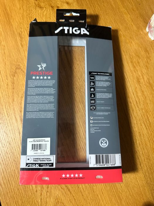 Stiga Prestige 5 Star - rakietka do ping ponga