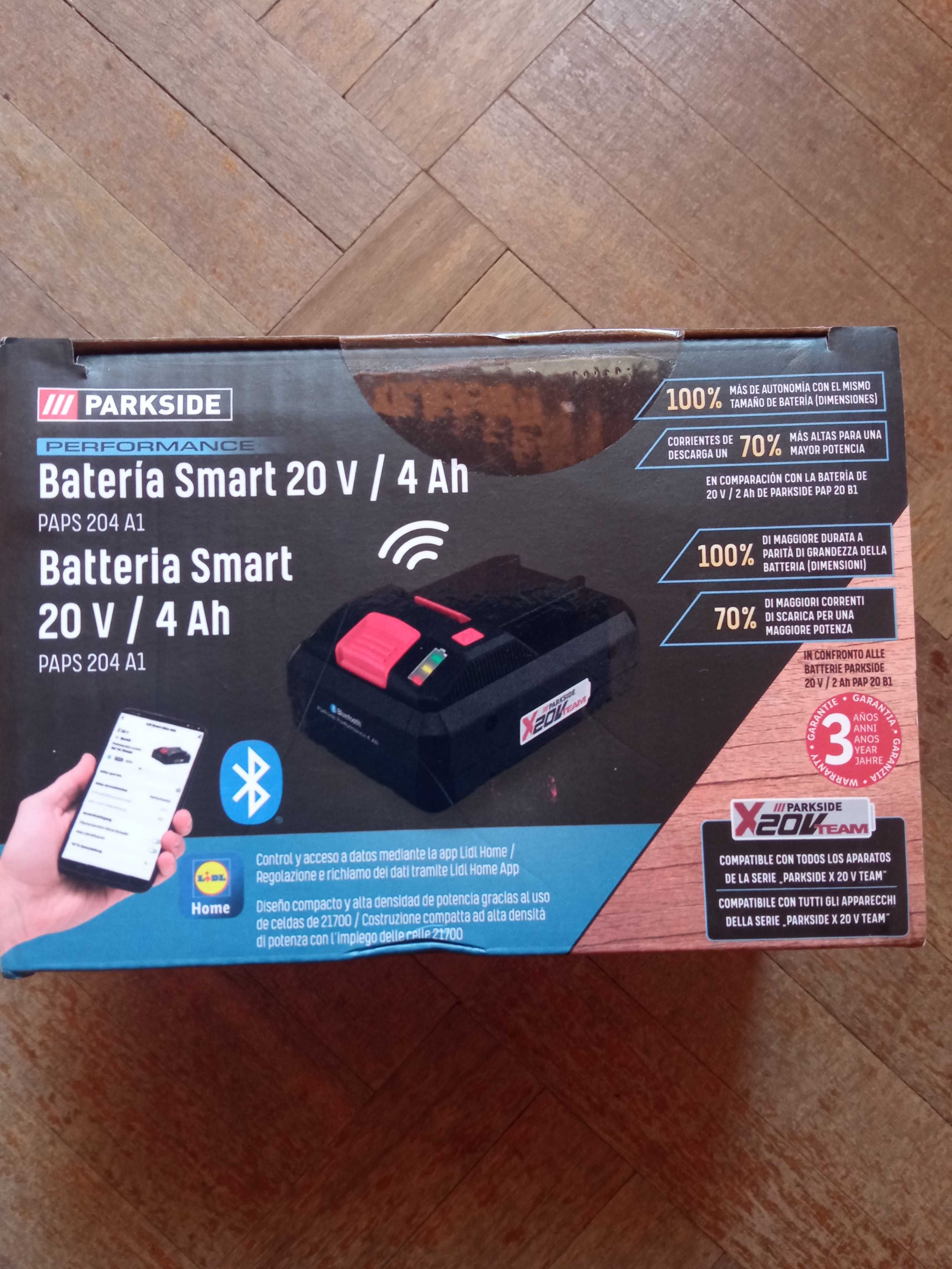 PARKSIDE PERFORMANCE® Batterie Smart PAPS 204 A1, 4 Ah…