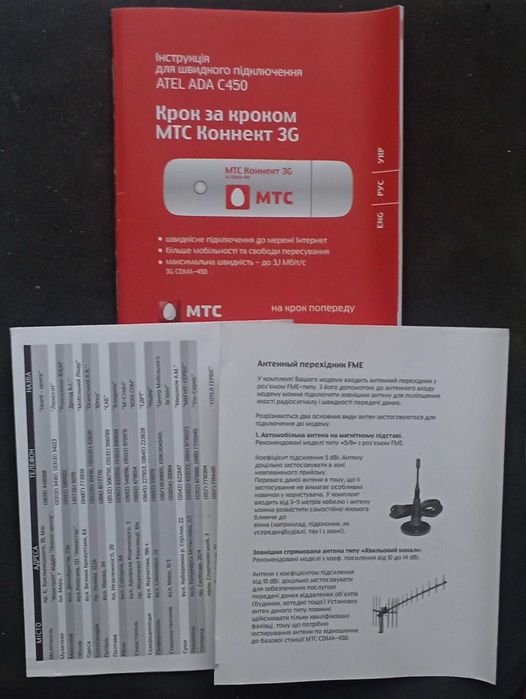 Продам USB-модем МТС Коннект 3G новый