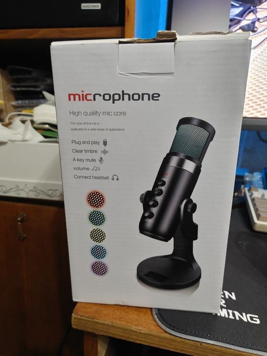 Микрофон Infinity MU900 RGB USB Black