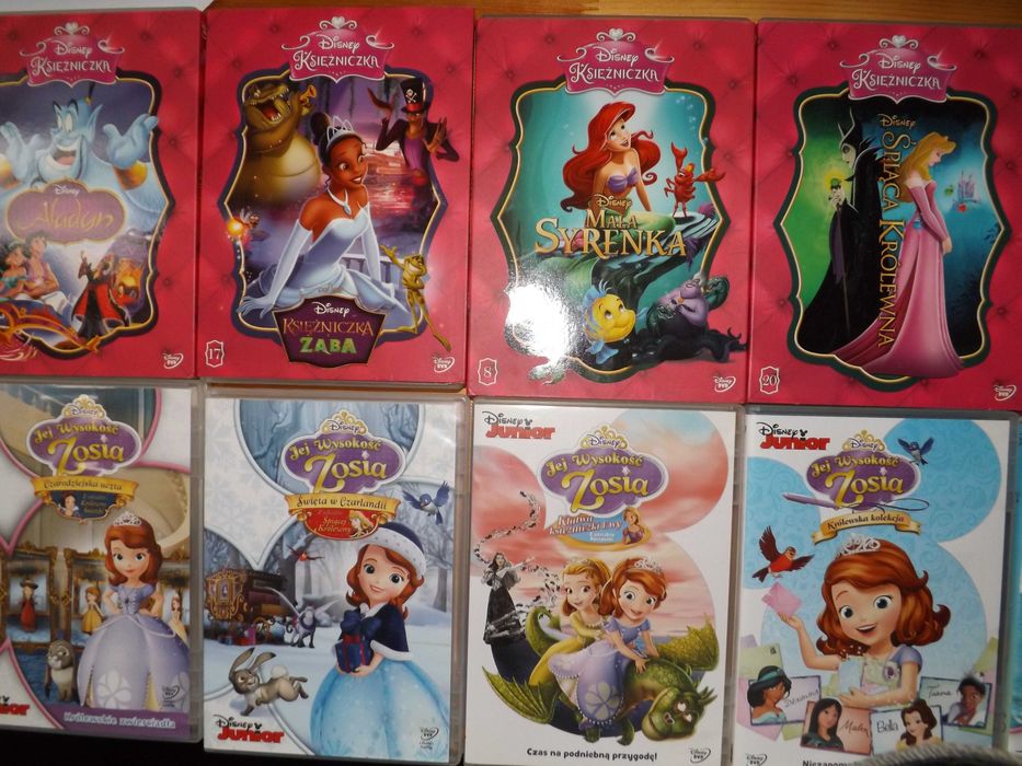 Jej wysokość Zosia dvd bajka disney film