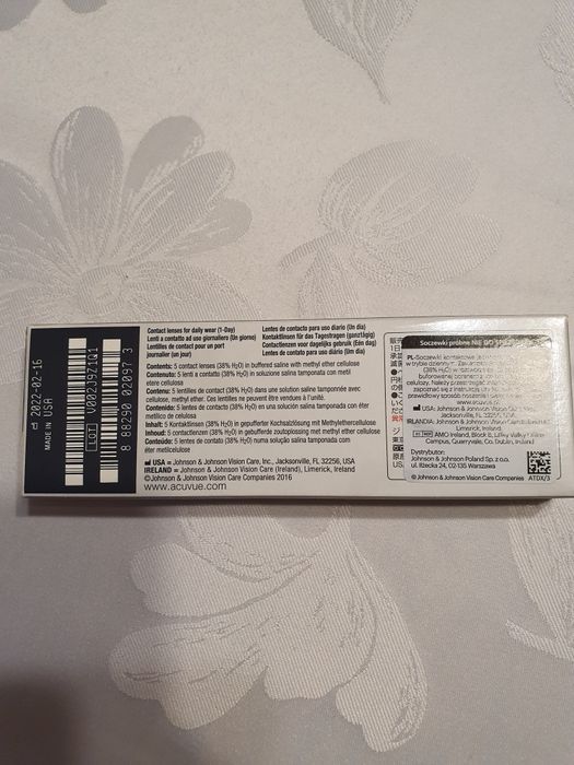 Acuvue oasys with HydraLuxe 1-day astigmatism soczewki kontaktowe -1,7