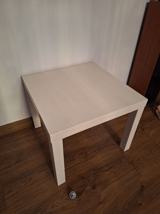 stolik kawowy, biały, LACK, Ikea