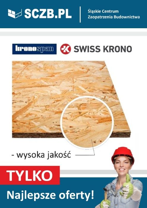 Płyta OSB osb-3 grubość 18mm płyta wiórowa impregnowana