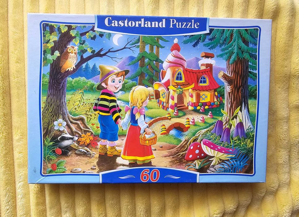 Puzzle Castorland 60 Jaś i Małgosia bajkowe (komplet) Andersen