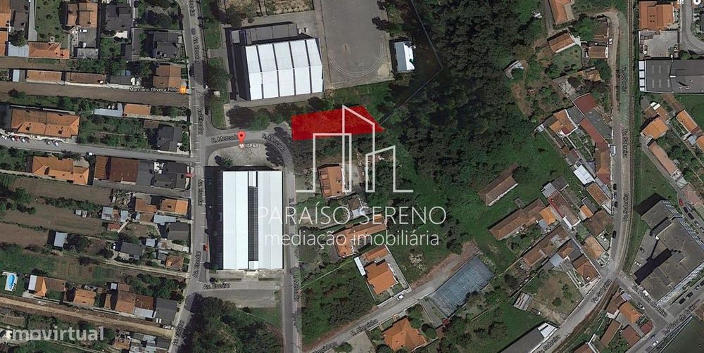 Terreno 770m2 Paços de Brandão — Paços de Brandão, Aveiro