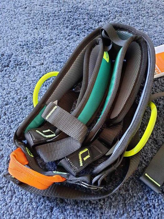 Zestaw via ferrata kask uprząż lonża WYPOŻYCZENIE cała Polska