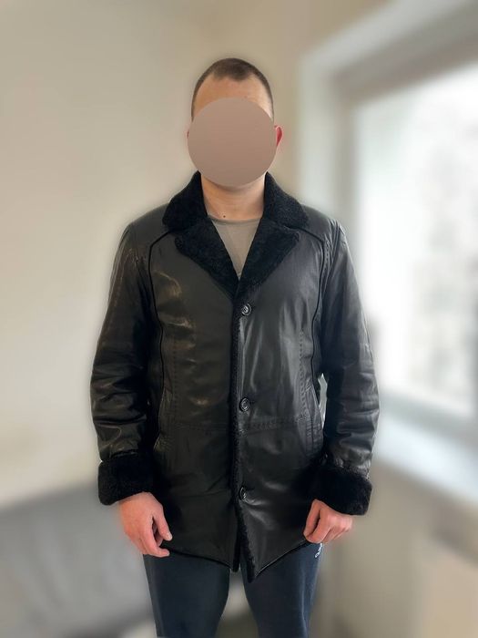 Чоловіча шкіряна дублянка Imparator Pelle (Розмір 3XL)