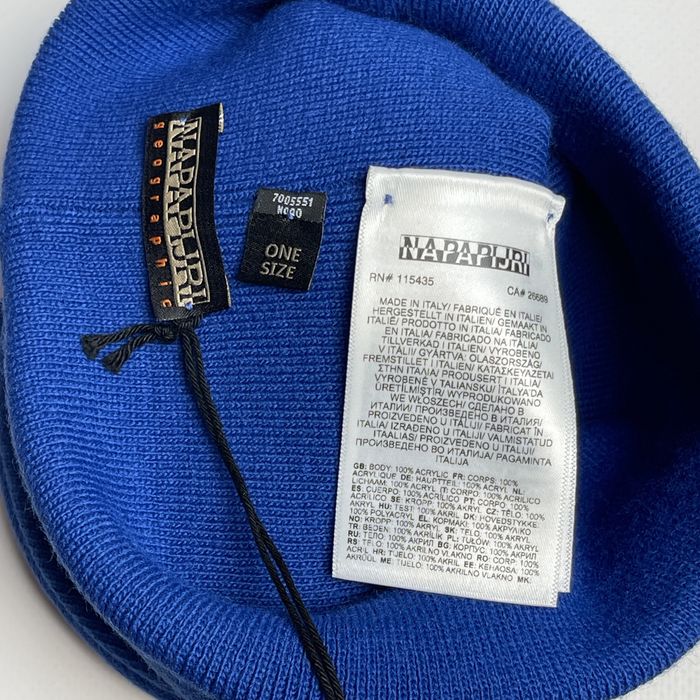 ОРИГІНАЛ Шапка Napapijri Синя з США