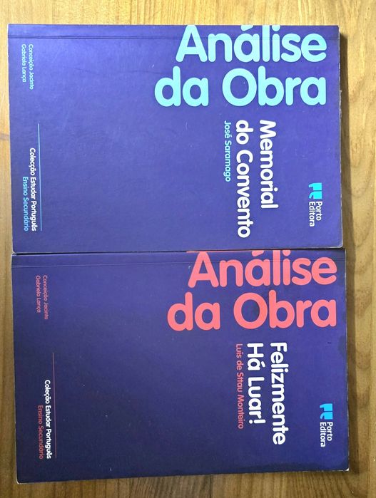 Pack 2 Livros Análise da Obra: Memorial do Convento + Felizmente Há Luar!