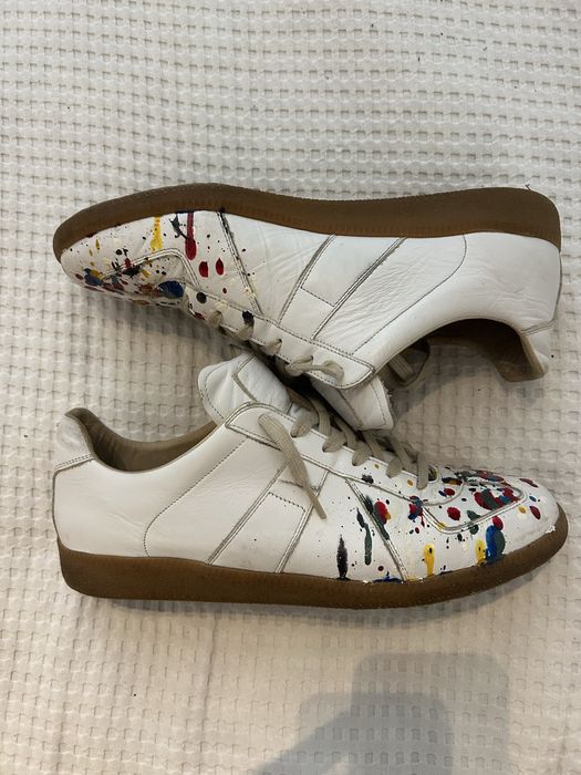 Margiela Gats Paint Splatter