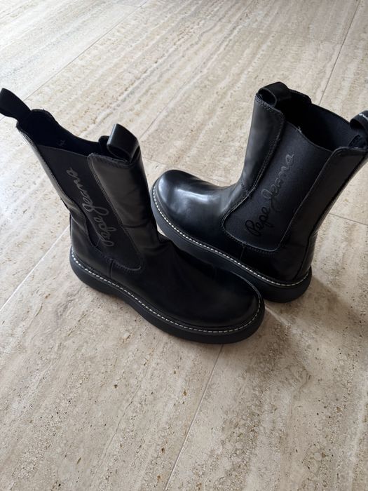 Buty Pepe jeans logo Yoko Chelsea