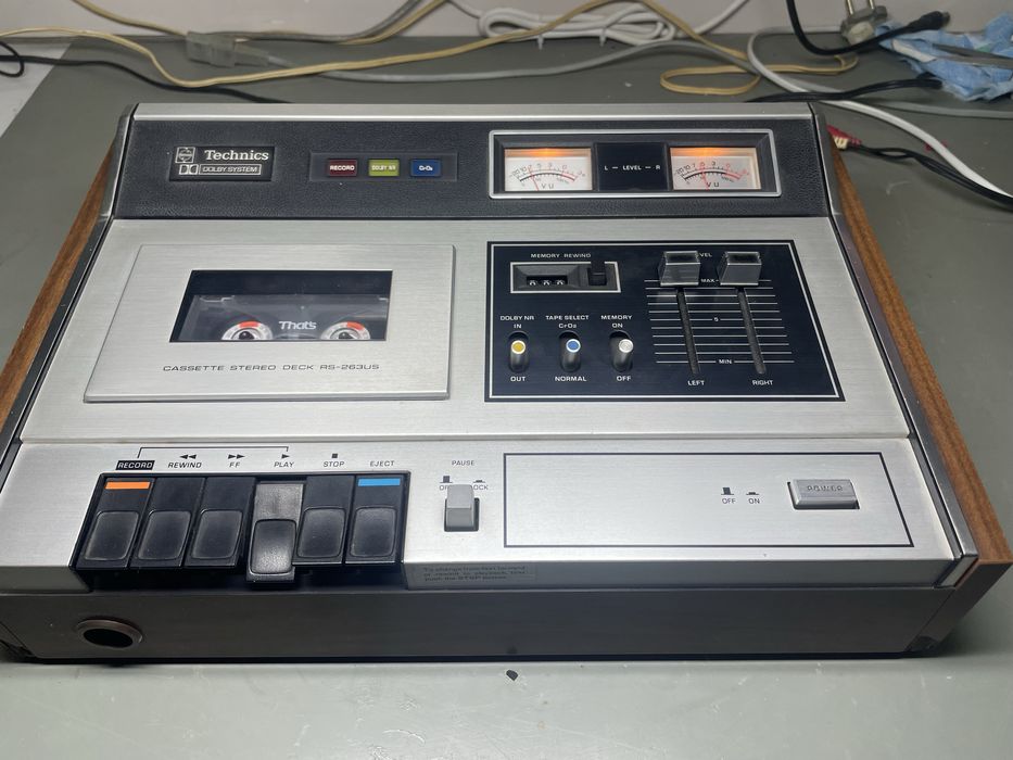 Technics RS-263US  prawdziwe vintage stan super