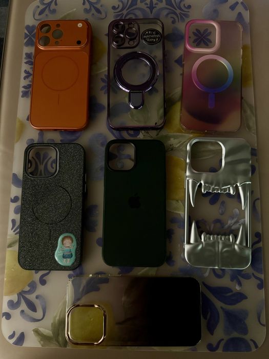 Великий набір чохлів на iPhone 14 Pro Max + Захисне скло