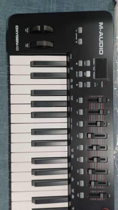 maudio oxygen 49 - teclado midi