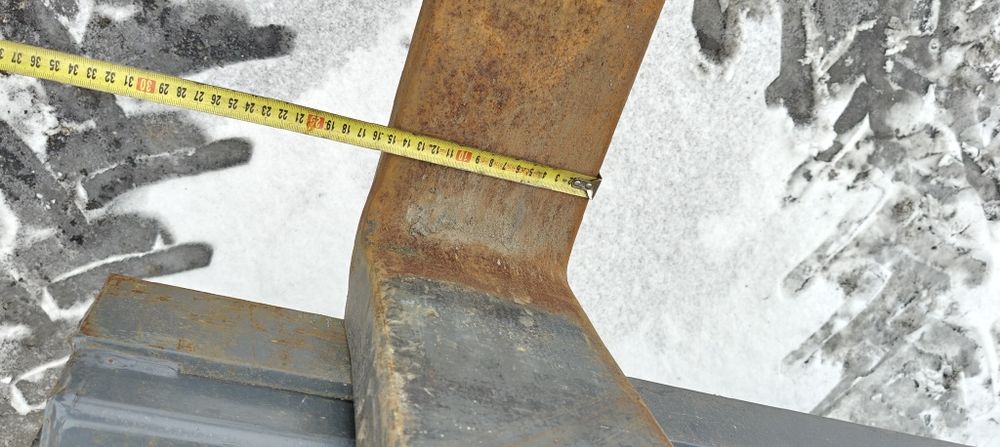 Widły do palet paleciak na ładowarke matbro lub john deere widły kute