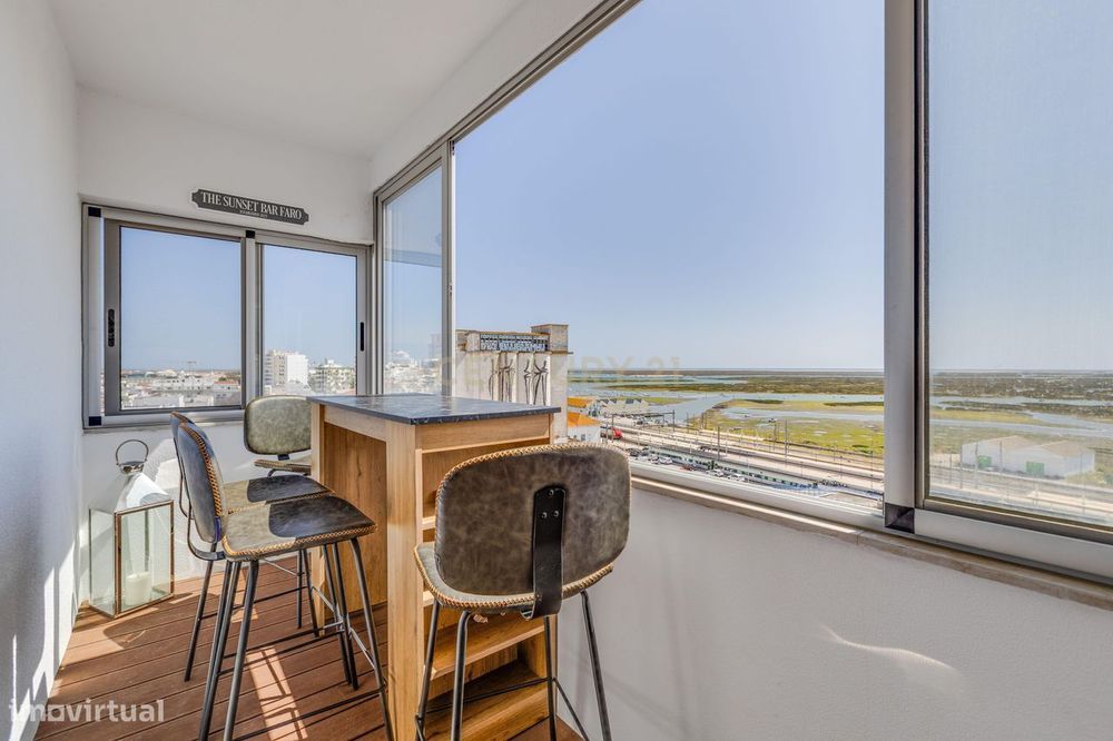 Apartamento T3 Renovado com Vista Deslumbrante – Faro