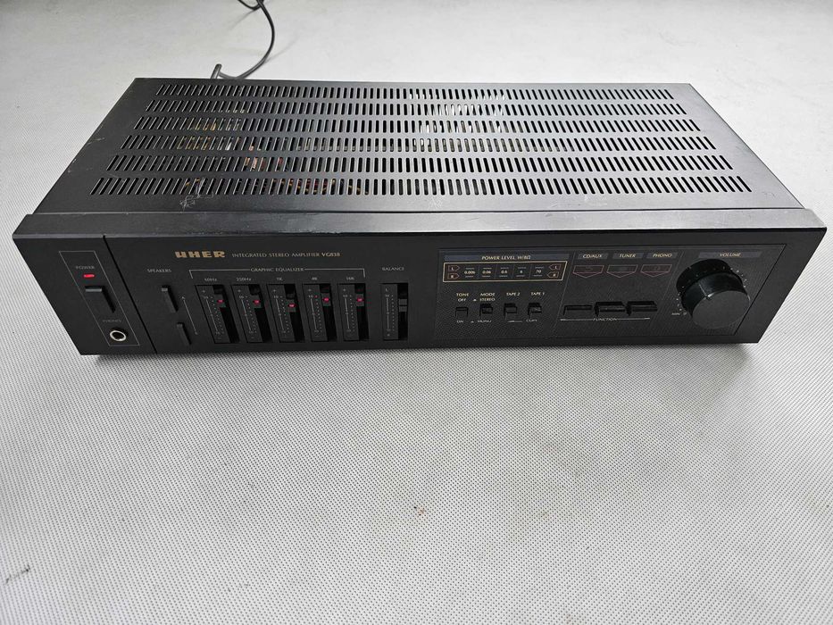Wzmacniacz Amplituner Uher VG838 Stereo Klasyk Niemiecki Zobacz