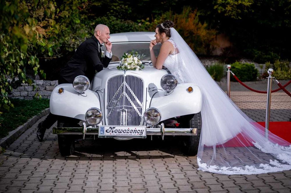 Citroen Traction Avant auto do ślubu samochód na wesele