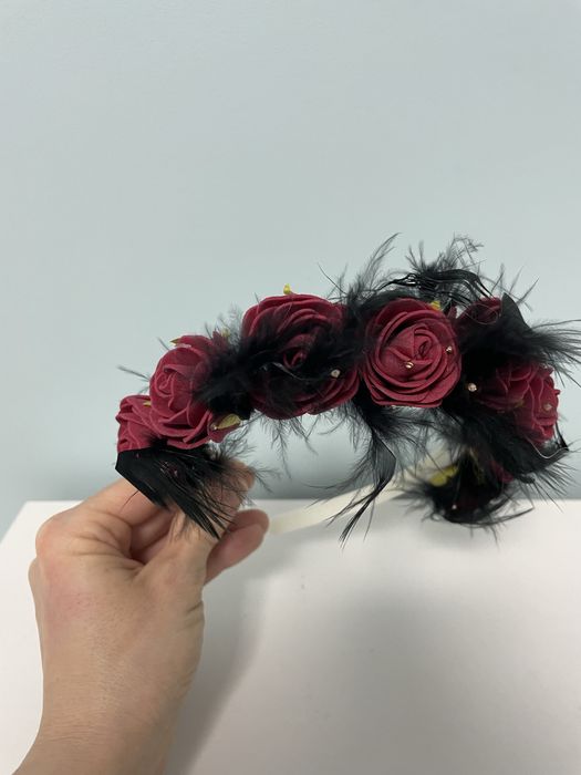 Opaska wianek fascynator