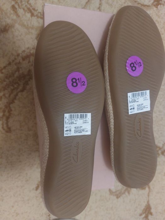 Нові. Туфлі. Натуральний замш. Clark's. Оригінал. Розмір 39 - 40.