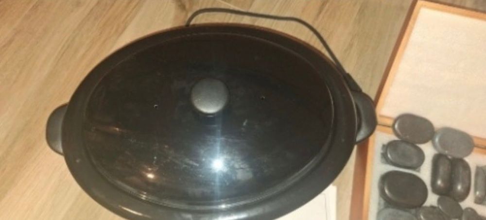 Kamienie do masażu z podgrzewaczem