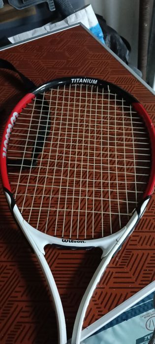 Raquete de Ténis Wilson Roger Federer 25" Titanium (Com Capa Original)
