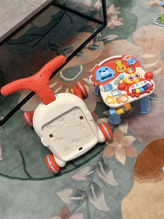 Каталка ходунки, ігровий столик