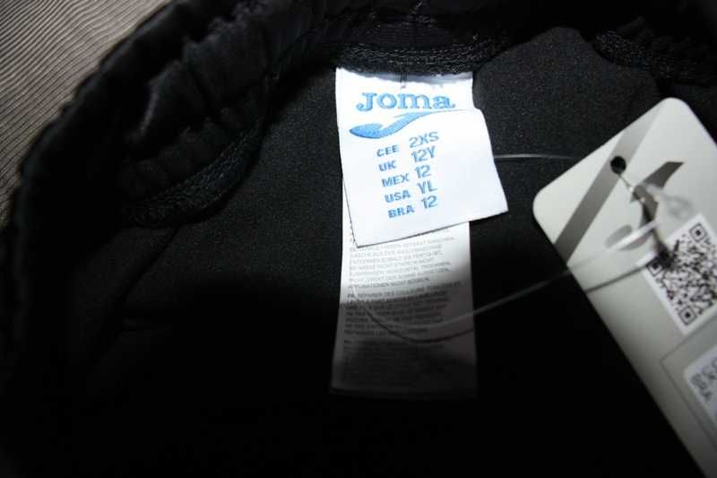 Calças de Fato de treino pretas novas da JOMA T. 2X ou 12