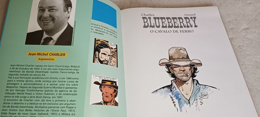 Livro Blueberry - O Cavalo de Ferro NR 2 sa coleção