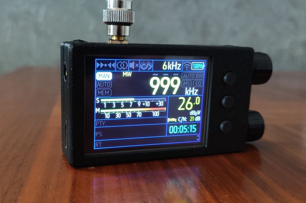 TEF6686 Mini DSP (сенсорный экран)Все диапазоны