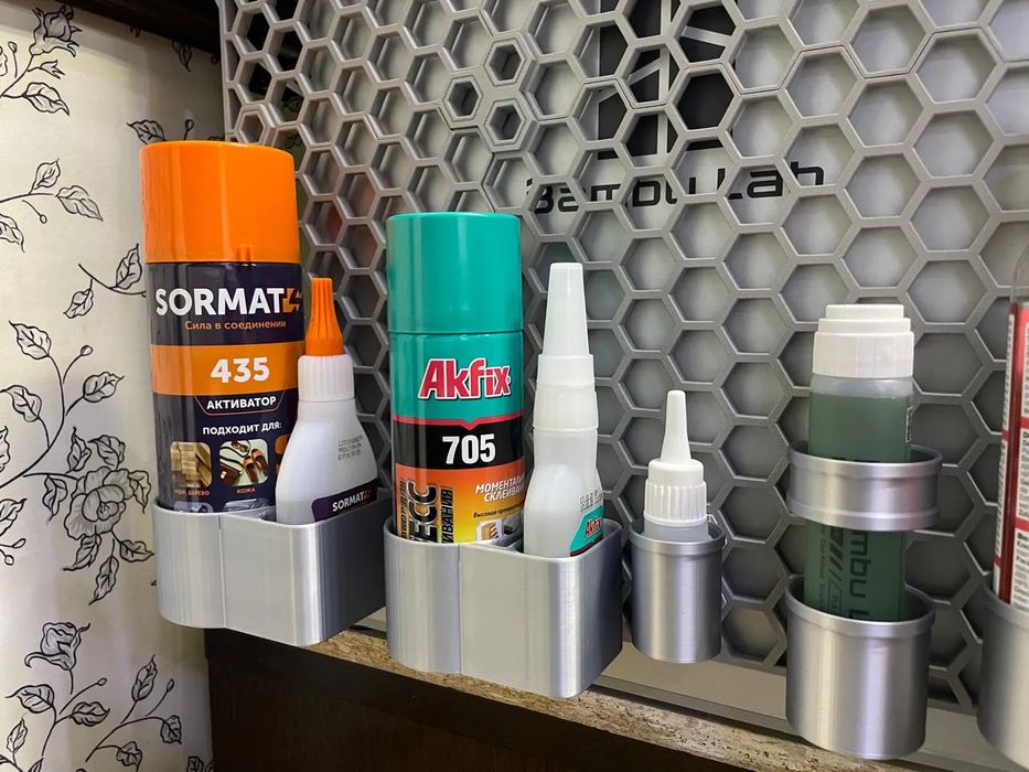 Suporte para Cola Akfix 705 e Sormat 435 - Painel Tipo Colmeia