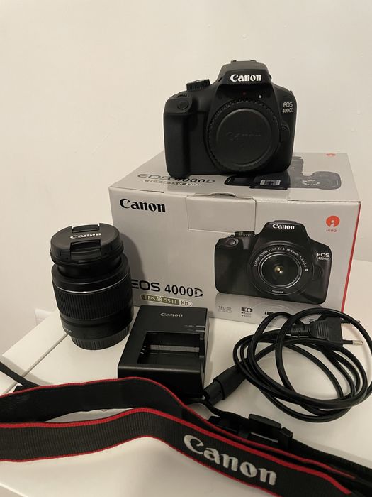 Kit Máquina Fotográfica Reflex CANON64284293466113123