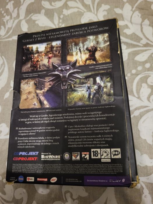 Wiedźmin Gra PC zestaw!
