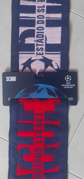 Cachecol histórico Benfica-Real Madrid
