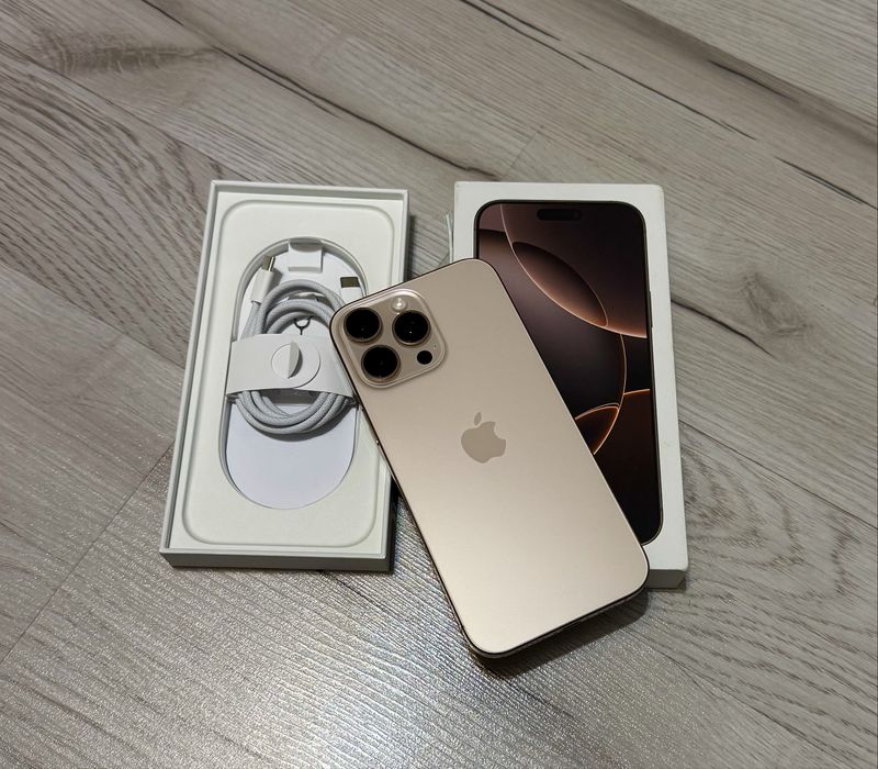 iPhone 16 Pro Max 256GB Złoty - 95% kondycja- gwarancja