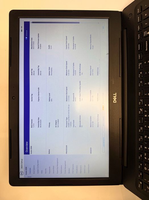 Dell Vostro 15 3590 (i5-10th Gen, 8GB RAM, SSD 256GB, Intel Graphics)