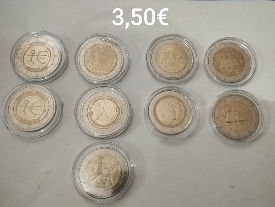 Moedas 2€ comemorativas