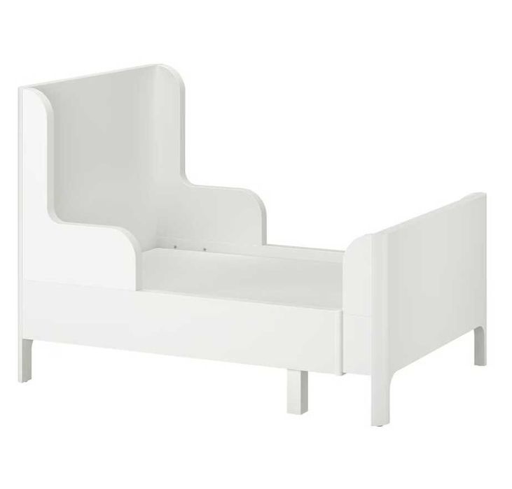 IKEA cama infantil extensível branca, 80x200cm (como nova)