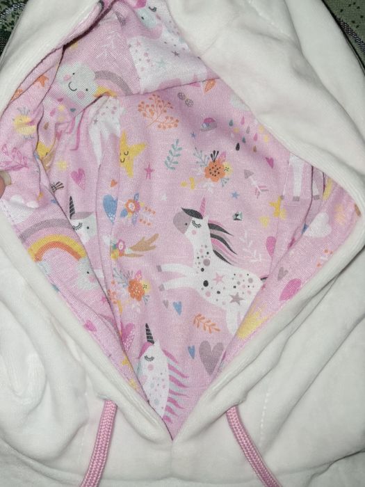 Світшот велюровий на дівчинку