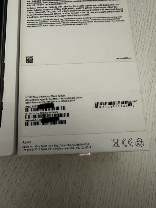 Iphone XR 128 Gb на 2 фізичні сімки. Dual sim