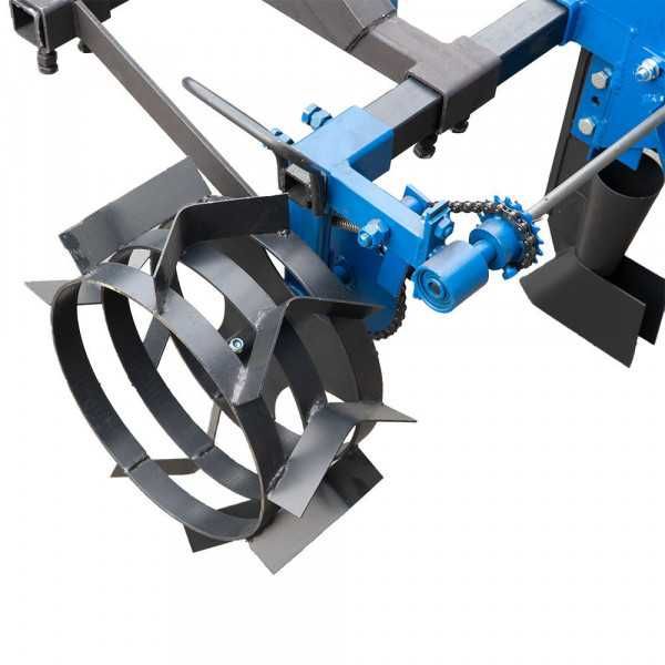 Часникосаджалка 2-рядна (для мінітрактора) (ланцюї  ложкою Ø34, Ø24,5)