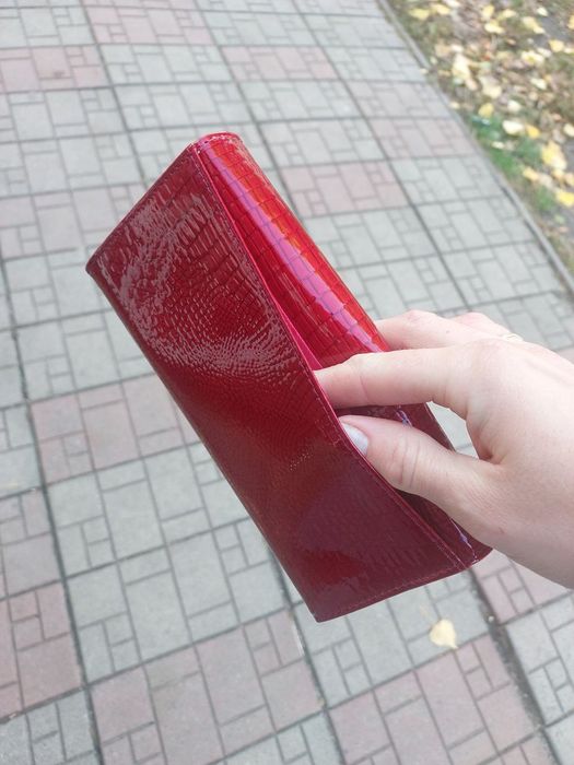 Гаманець жіночий Balisa шкіряний кошелек женский кожаный лаковый лак