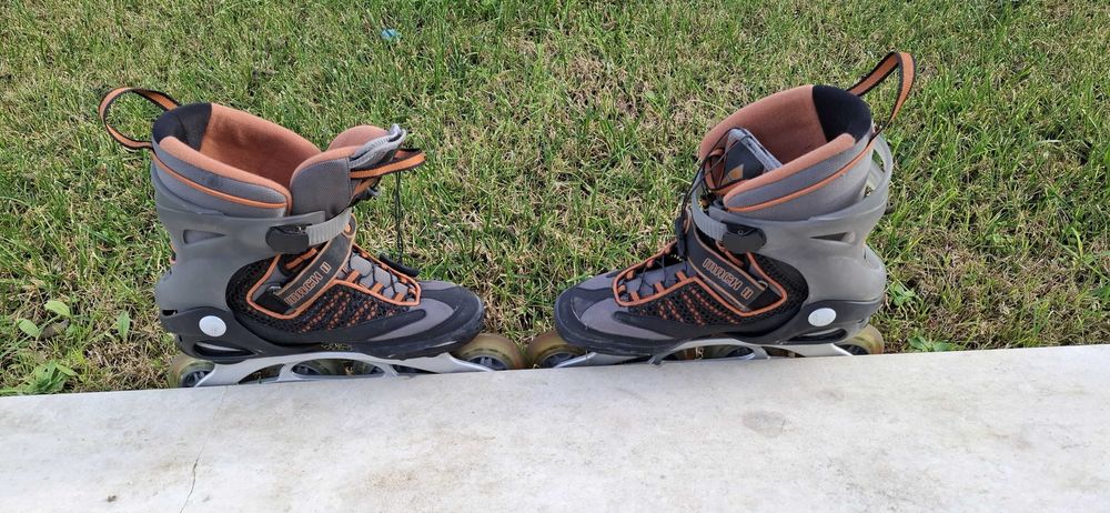 Patins em linha K2 Mach II praticamente novos.