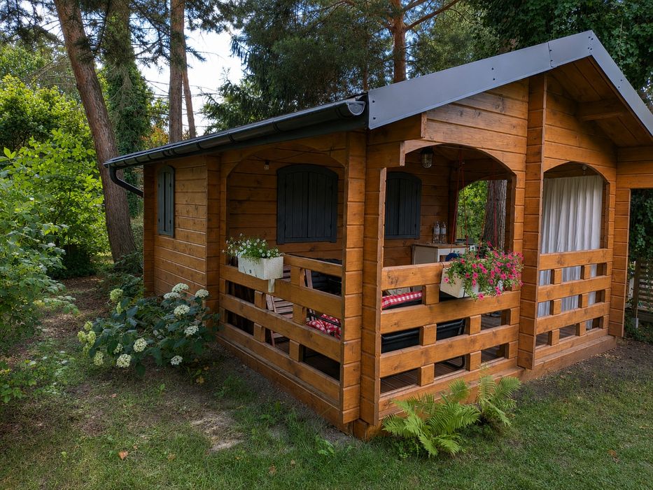 Odstąpię prawo do działki ROD 300 m² z domkiem z balika  20 m² | ROD " XMuzy" – Wojszyce/Gaj, Wrocław